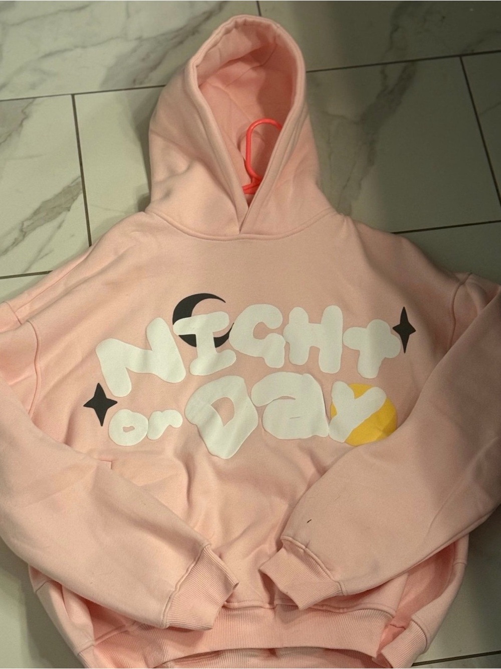 NIGHT or Day oversized Hoodie in Large